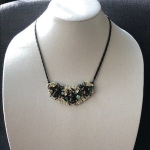 Anthroplogie Insect Statement Necklace